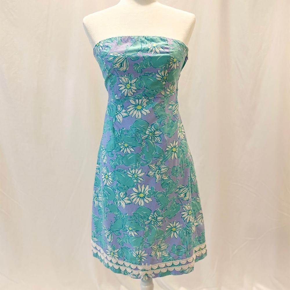 EUC Vintage Lilly Pulitzer Rockin Lobster Dress